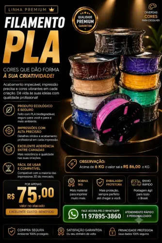 FILAMENTO PLA A PRONTA ENTREGA