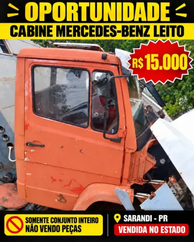 CABINE MERCEDES-BENZ