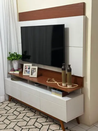 Rack + painel de TV