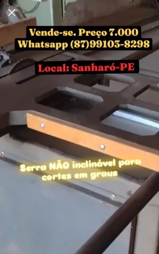 Serra Esquadrejadeira Baldan SEC 1