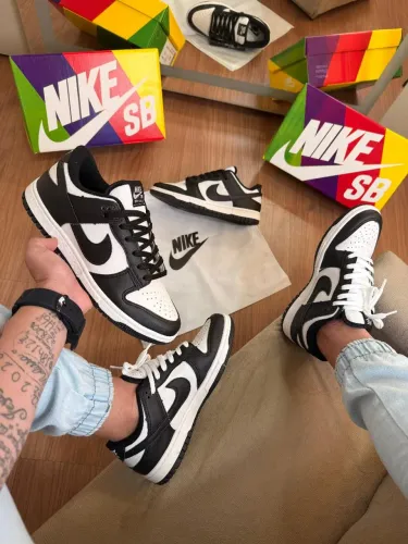 Dunk low panda tennis masculino