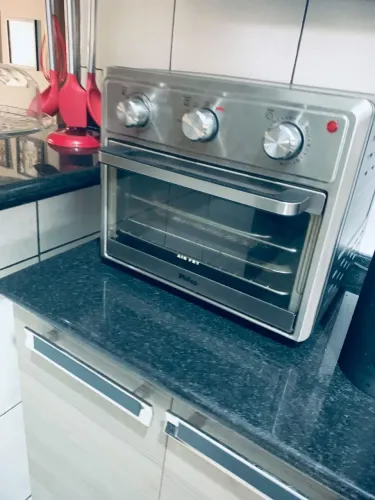 Vendo 2 em 1 forno e fritadeira oportunidade inox alta qualidade