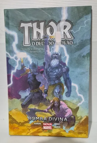 Livro HQ Marvel - Thor - Bomba Divina