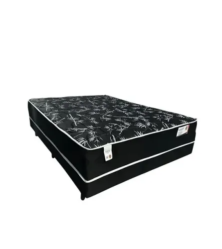 Cama Box Conjugada Casal138x188x64cm Plumatex Sevilha Spring Molas Superlástic