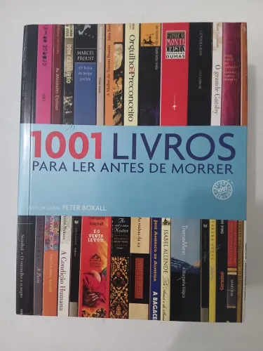 Livro "1001 livros para ler antes de morrer " usado