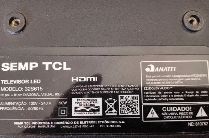 TV Samsung 30s615 100.00