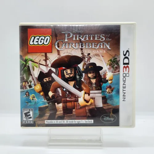 lego piratas do carine , com caixa , nintendo 3ds