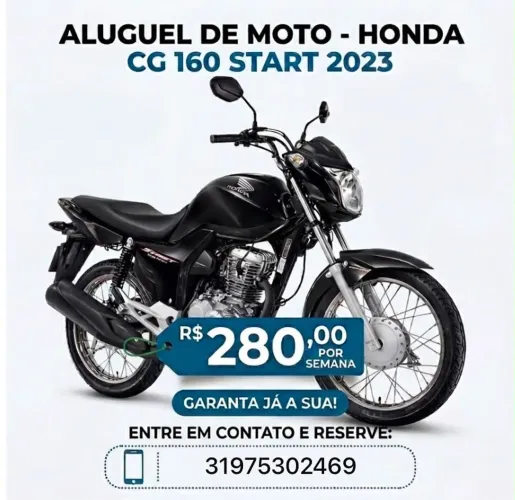 ALUGUEL DE MOTO