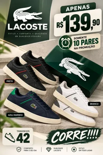 TÊNIS LACOSTE 