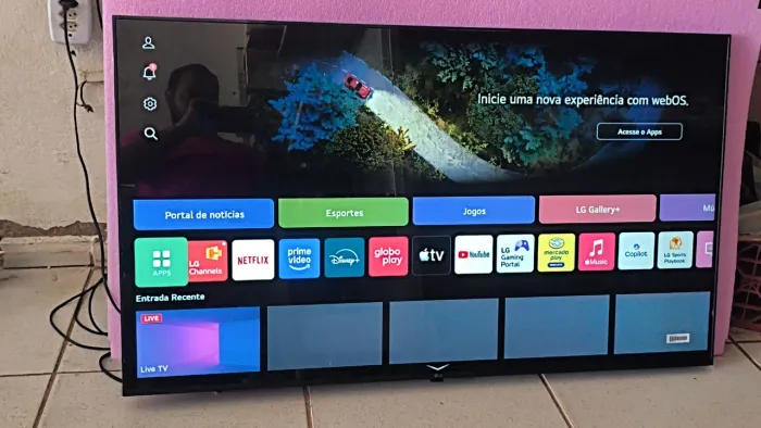 Tv Smart LG 50 Polegadas 4k Ultra HD Completa Nova no Plástico