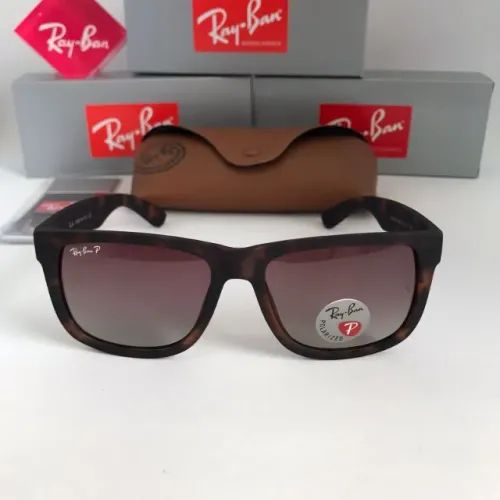 óculos de sol ray ban justiin tartaruga lentes polarizado