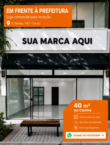 Loja Comercial no Centro de Paranavaí