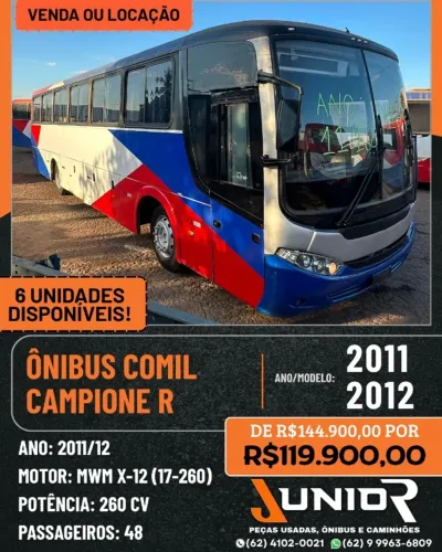 Ônibus Rodoviários Mercedes, Volkswagen e Volvo