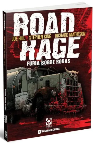 Graphic Novel Road Rage Fúria Sobre Rodas: Joel Hill Stephen King e Richard Matheson