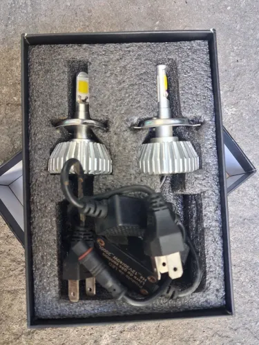 Lâmpadas Super LED H4 para faróis 6.200K