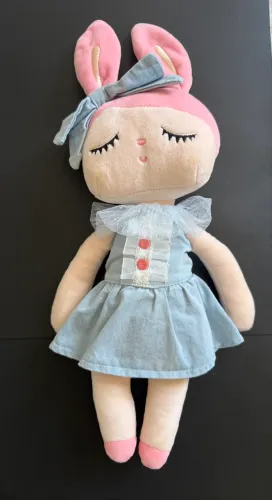 Boneca de Pelúcia Metoo Angela Liz Azul 33cm