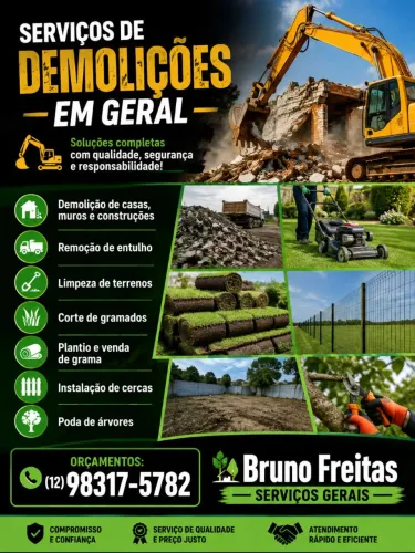 Serviços de demolições