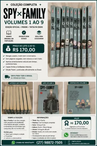 Mangás Spy Family para começar coleção