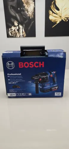 Bosch Martelete rompedor GBH 185-LI 18V Brushless 2 baterias, Carregador e maleta