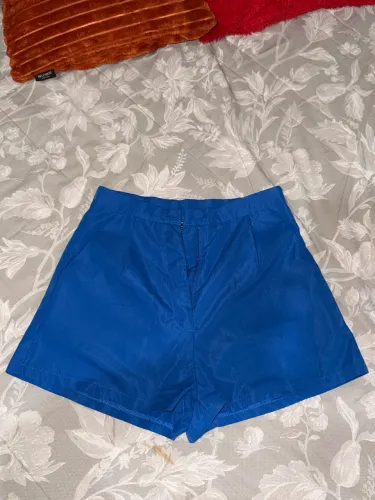 Short feminino azul XS 34 SHEIN (Roupa de Desapego)