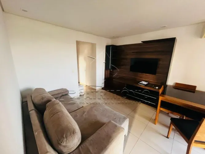 Apartamento mobiliado para locação no Condomínio Altos do Campolim, localizado em uma das 