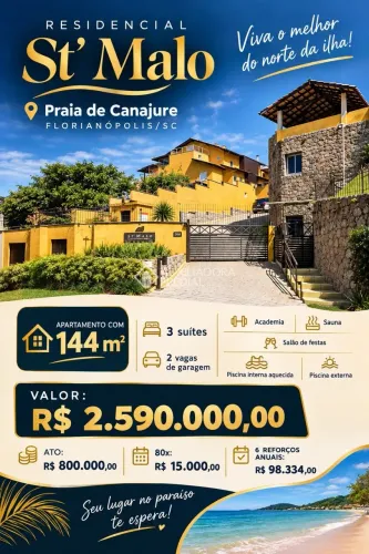 Excelente Apartamento em Jurerê, Florianópolis