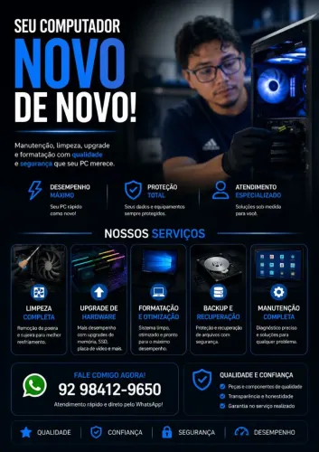 Manutenção e Limpeza