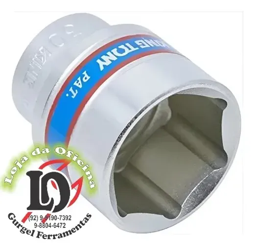 Soquete Sextavado 30mm - 1/2 - King Tony-KT433530M