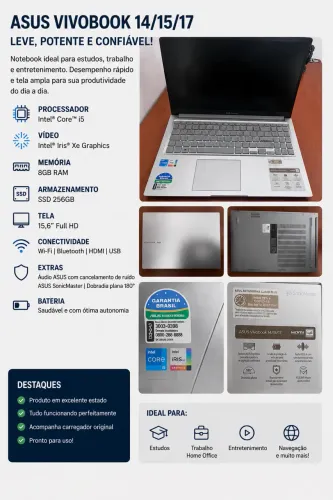 Notebook Asus vivobook