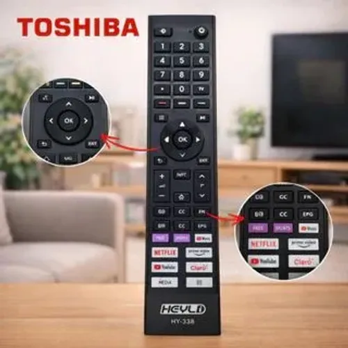 Controle remoto tv Toshiba