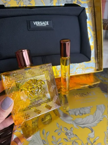 Kit Versace Eros Energy Pour Homme - Perfume 100ml EDP + Perfume 10ml EDP + Necesser