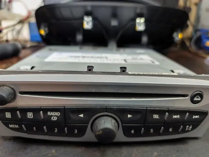 Rádio e cd Renault original 