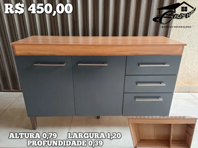 Balcão R$ 450,00