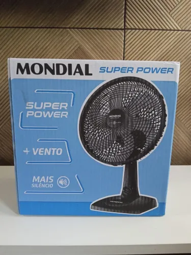 VENTILADOR Mondial SUPER POWER - MAIS VENTO E MAIS Silêncio 30 cm