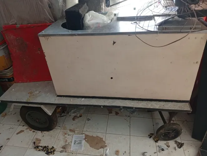 Vende se carrinho de lanche completo