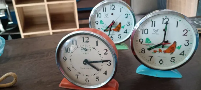Relógios despertadores antigos