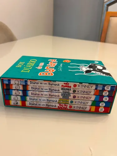 Box Diário de um Banana Volumes 11 ao 15 - Completo - Ótimo Estado