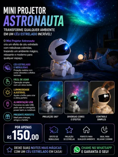 Projetor Astronauta