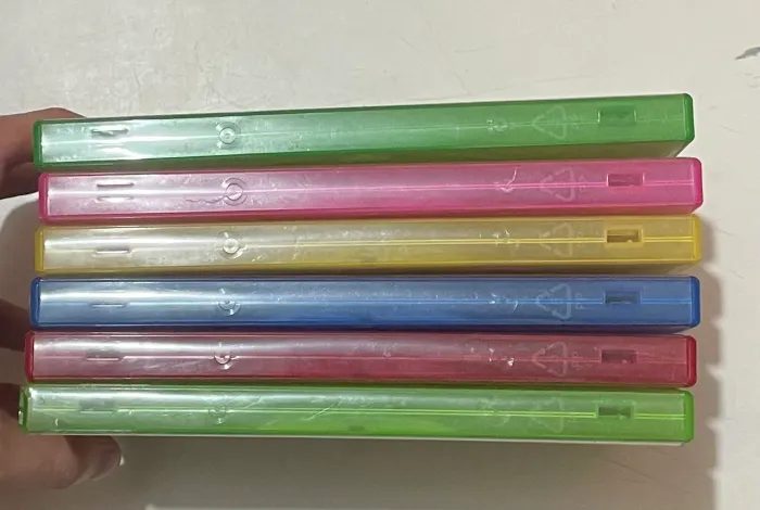 Estojo Colorido Para DVD