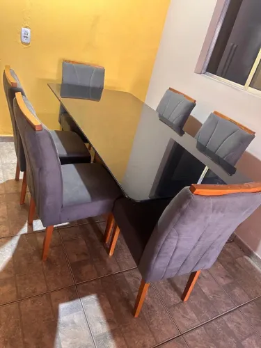 Mesa 6 cadeiras 