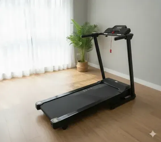 Esteira elétrica ergométrica bivolt ginastica wct fitness cor preto