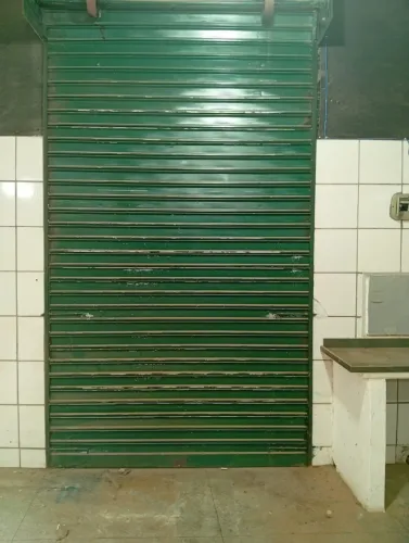 Porta de aço para loja 