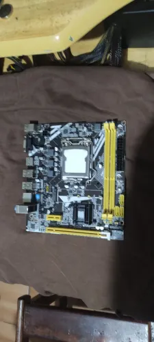 Placa mãe Revender H61-K, vídeo VGA,  HDMI, com m.2