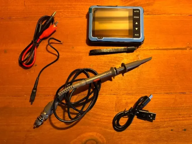 Osciloscópio Portátil novo 48 MS/s 10MHz Largura de Banda Ferramenta de Reparo Eletrônic