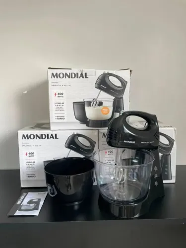 Batedeira Mondial 400w 2 Tigelas Nova Faço entrega