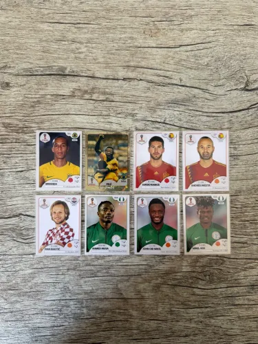Lote figurinhas copa do mundo 2018