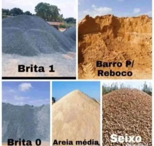 BARRO,AREIA,SEIXO E BRITA