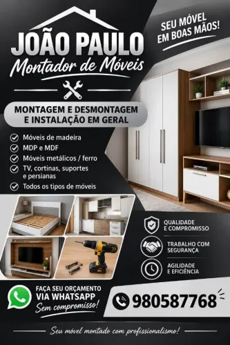 MONTAGEM DE MÓVEIS 