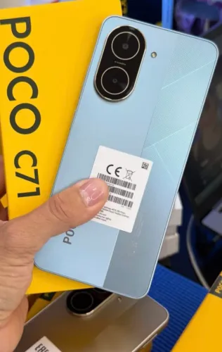 Linha Poco Em promoção - C71 - 128Gb/4 Azul - Toooop GLOBAL 