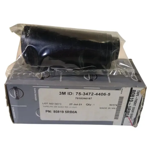 Faixa Adesiva Porta Traseira Esquerda Nissan Kicks 2016 2021 Preto